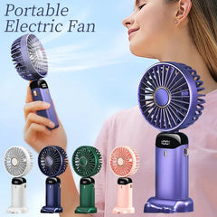 LED Portable Multifunctional Handheld Fan