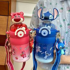 Bobblehead thermos cup-Perfect for Disney fans!