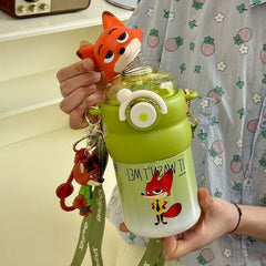 Bobblehead thermos cup-Perfect for Disney fans!