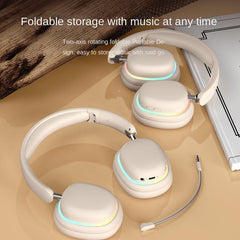 Wireless Bluetooth Gaming Headset – LED Light, Long Battery Life, Mobile & PC Compatible