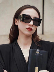 Luxury Large Frame Sunglasses Rose cat-eye sunglasses