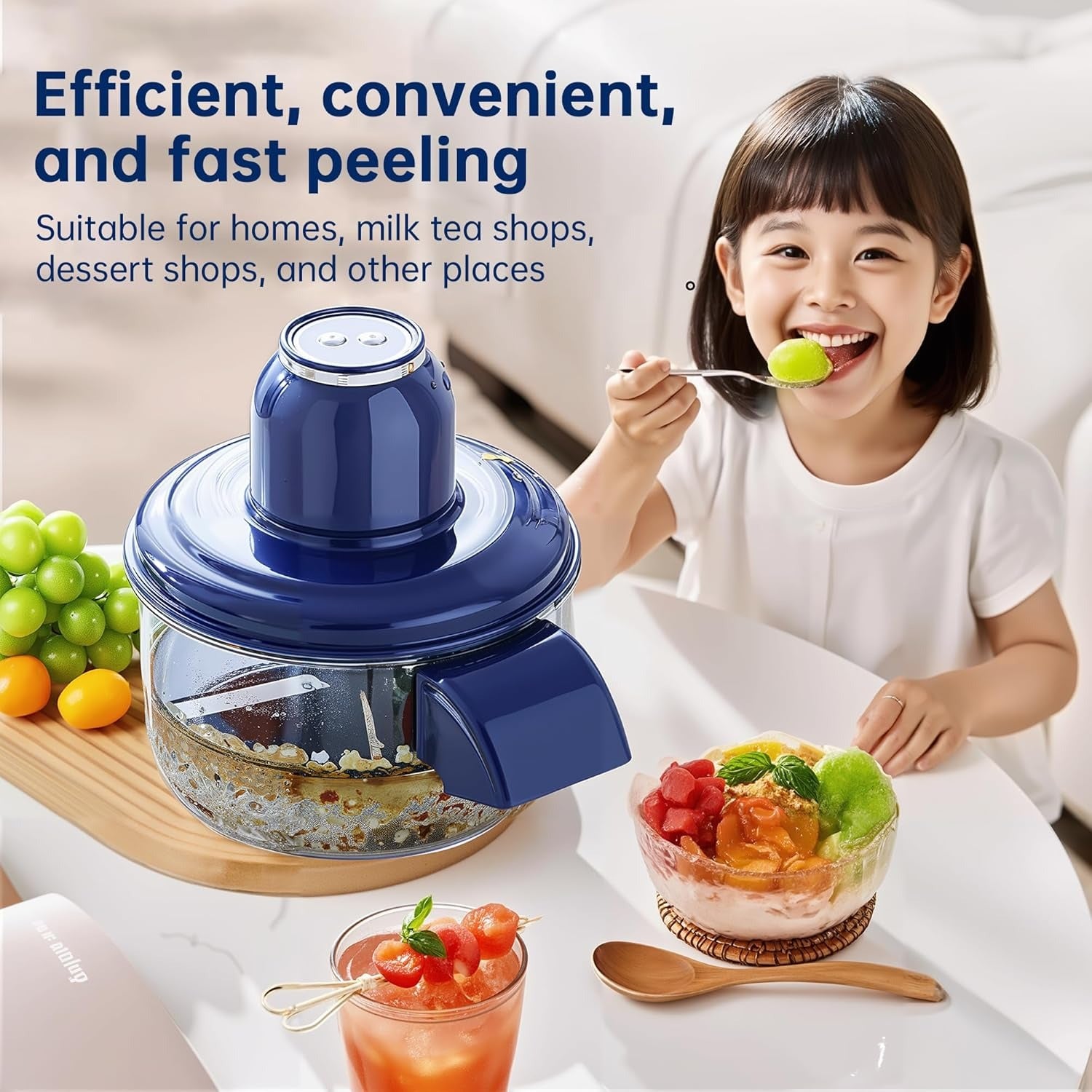 Electric Fruit Peeler – Portable Automatic Peeling Machine