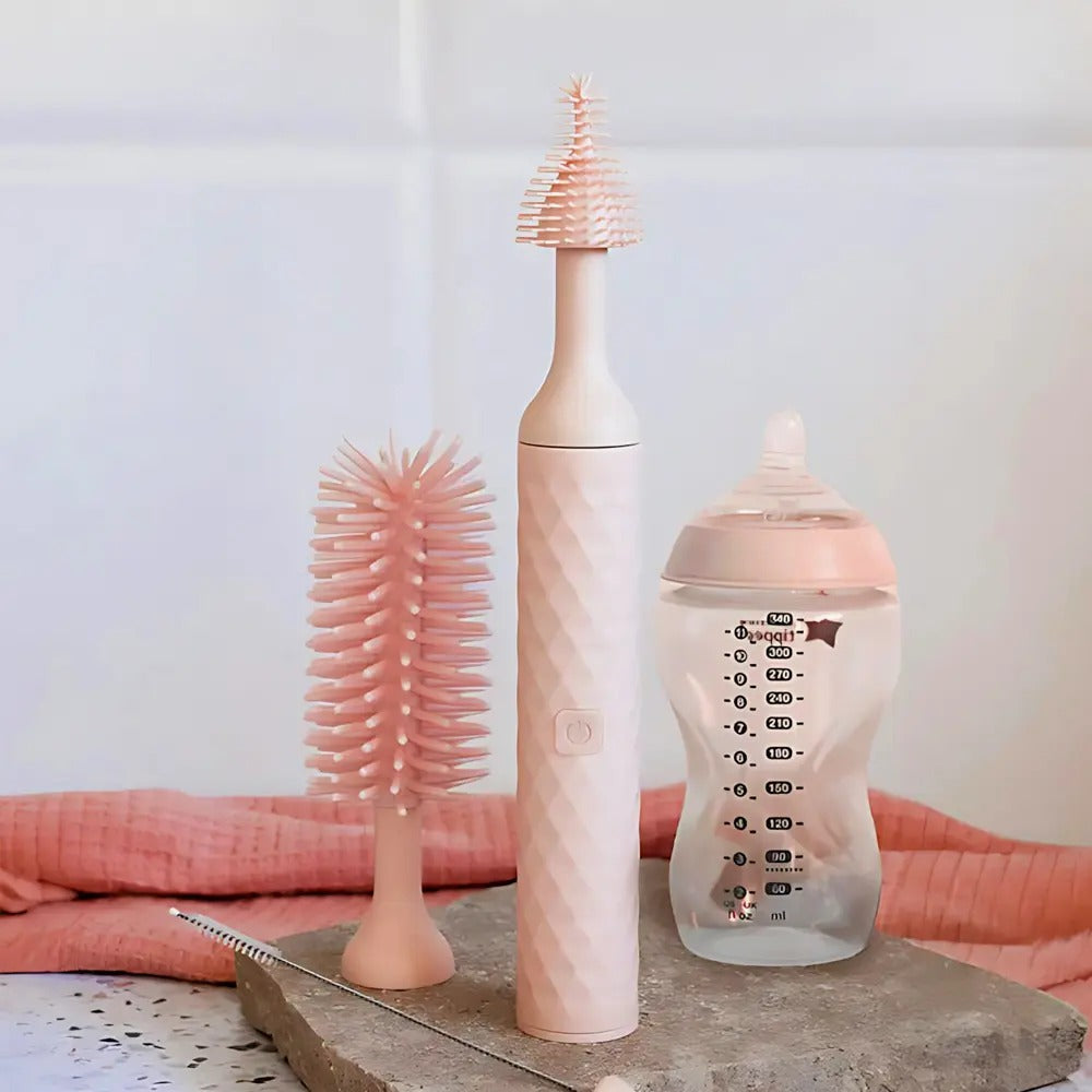 Electric Bottle Brush Set